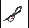 Yose battery cable for EU market, bullet plugs on one end, waterproof type connector on contro...jpg
