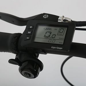 Edge bike LCD display