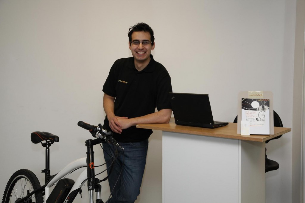 Rami Akily CycloTricity E-bikes office