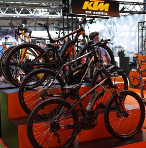 KTM e-bike display