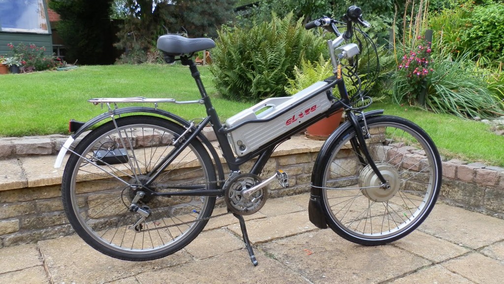 First electric bike from Ebay