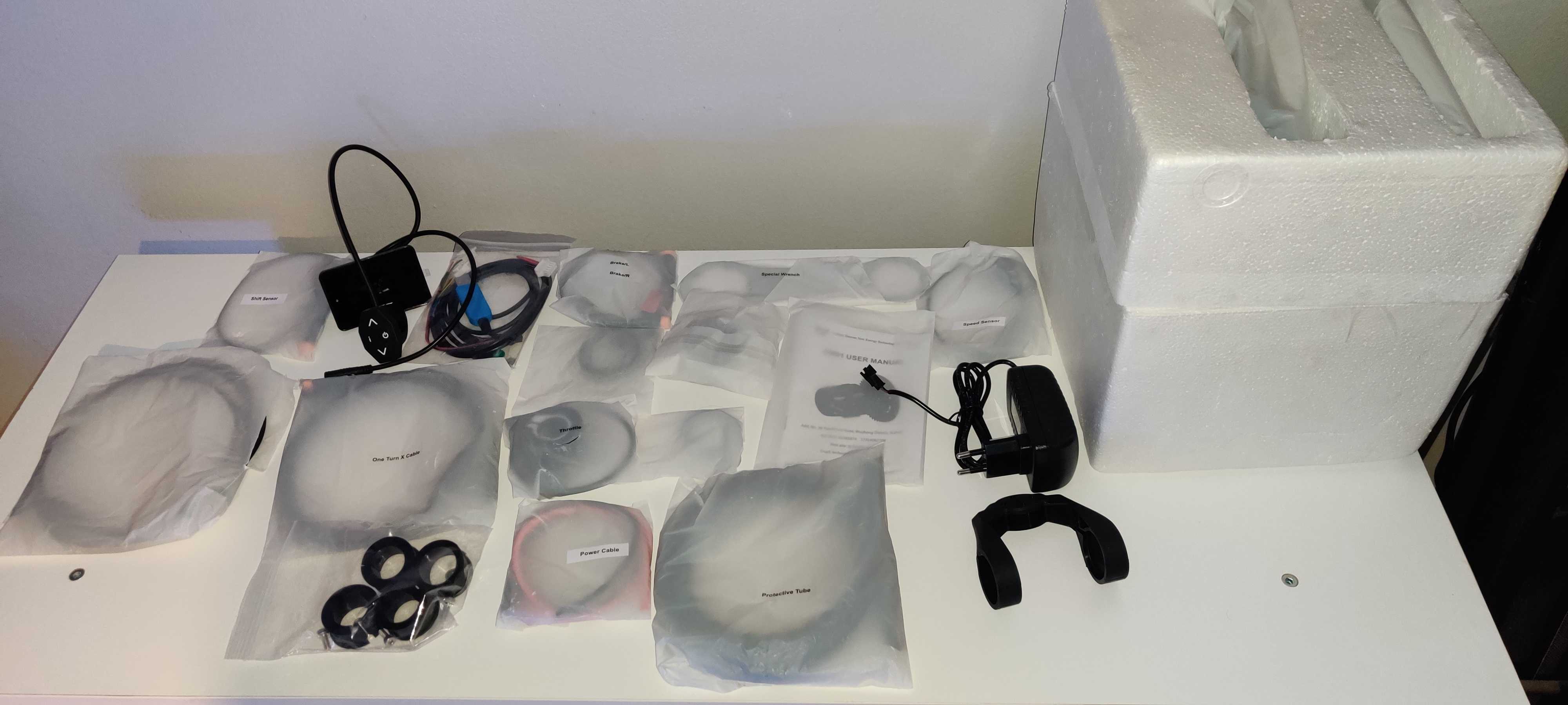 Brand New Toseven DM01 Mid-Drive Kit - Torque Sensing - Programming Cable & Extras