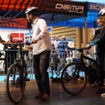 NEC electric bike test track